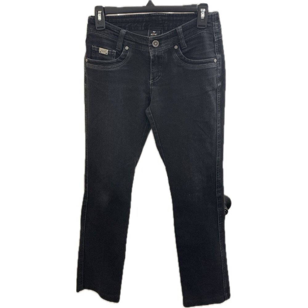 KUHL Legendary Pants Womens 2s Jeans Black 28x30 Slim